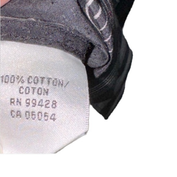 Bugatchi Uomo Black White Striped Flip Cuff Cotton Button Up Shirt XXL Pocket - Picture 8 of 11